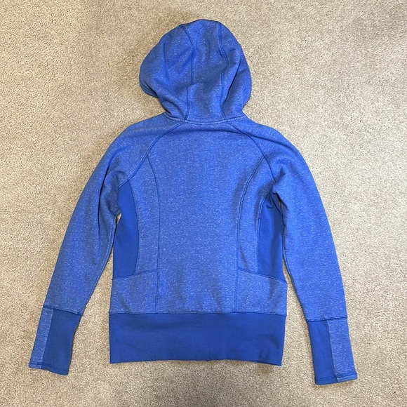 Reflex blue athletic zip up hoodie L - Picture 4 of 10